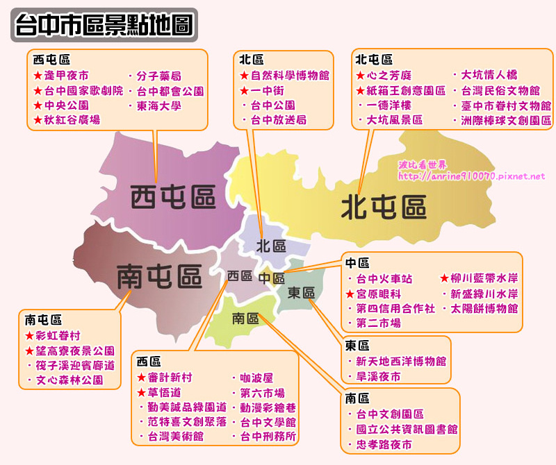 309民宿附近景點圖